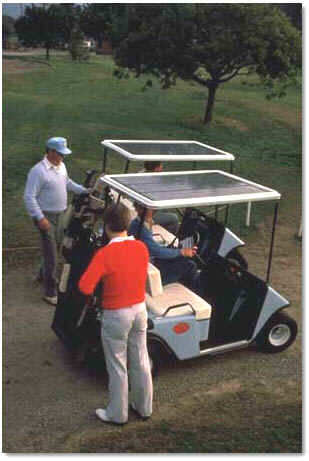 Golfers Solar Power