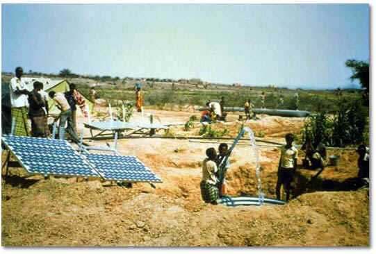 solar power for Africa